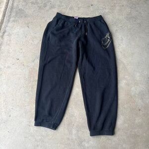 Nike Black Sweats with Gold Design Womens size L
